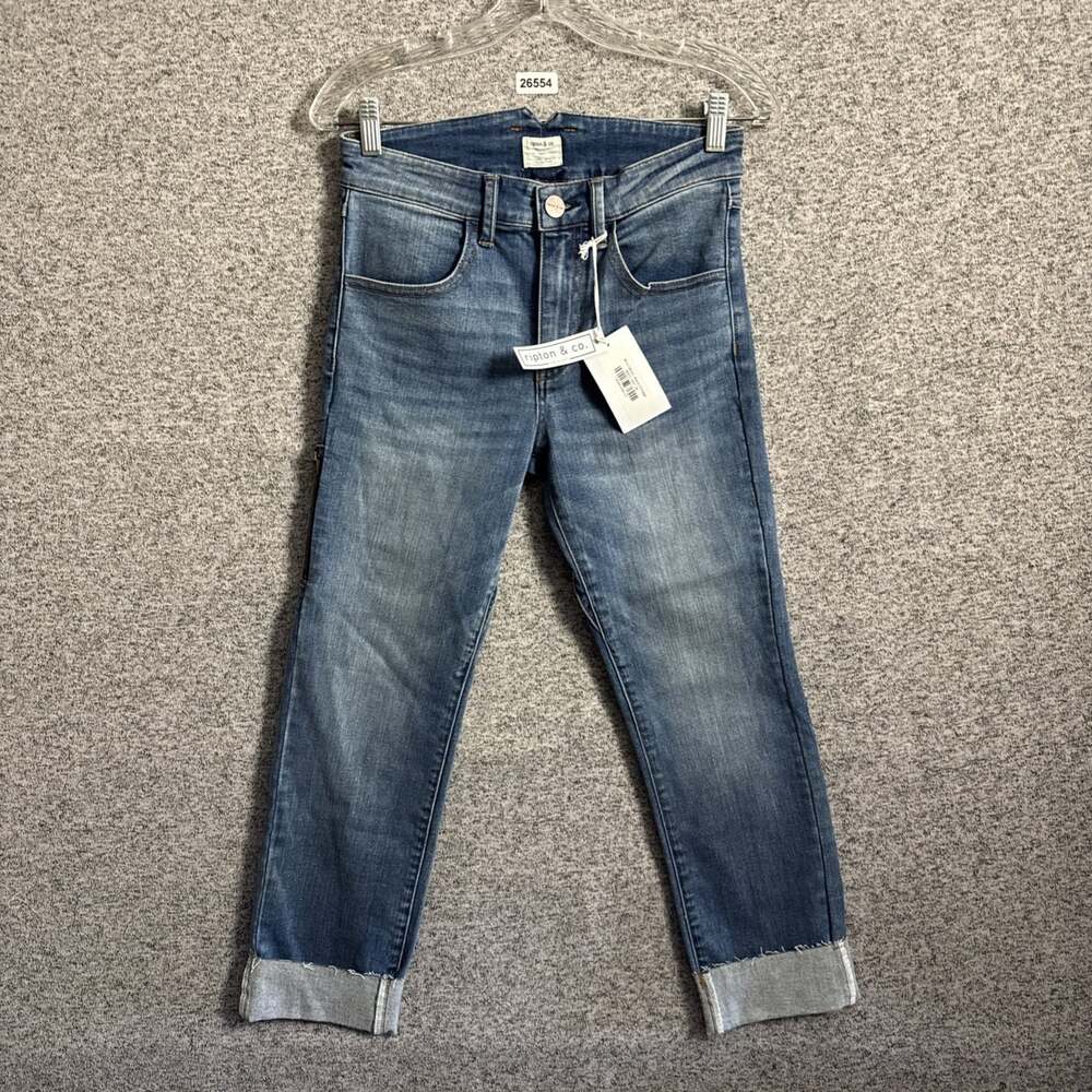 Ripton & Co Women's Size 26 Medium Wash Stretch Denim Classic Vintage Jeans